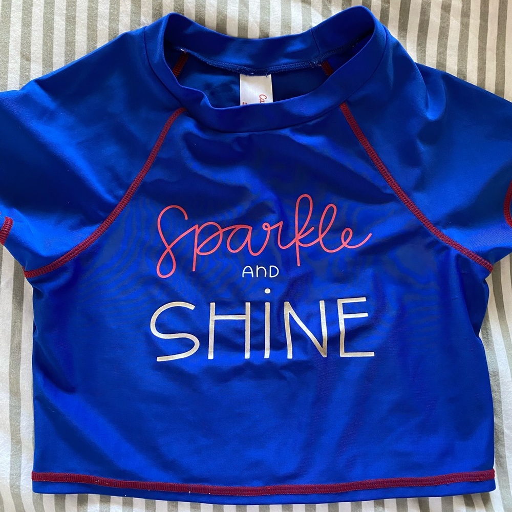 🌞Girls rashguard swim top
